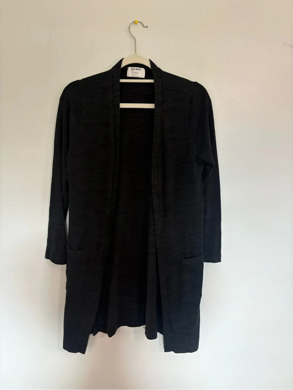 Old Navy Black Open-Front Cardigan Sweater